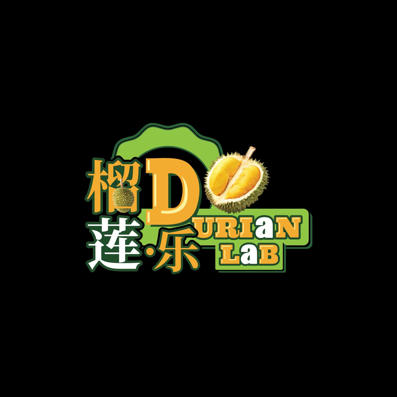 榴莲乐 Durian Lab Sdn Bhd 标志 — 马来西亚老树榴莲产业联合体